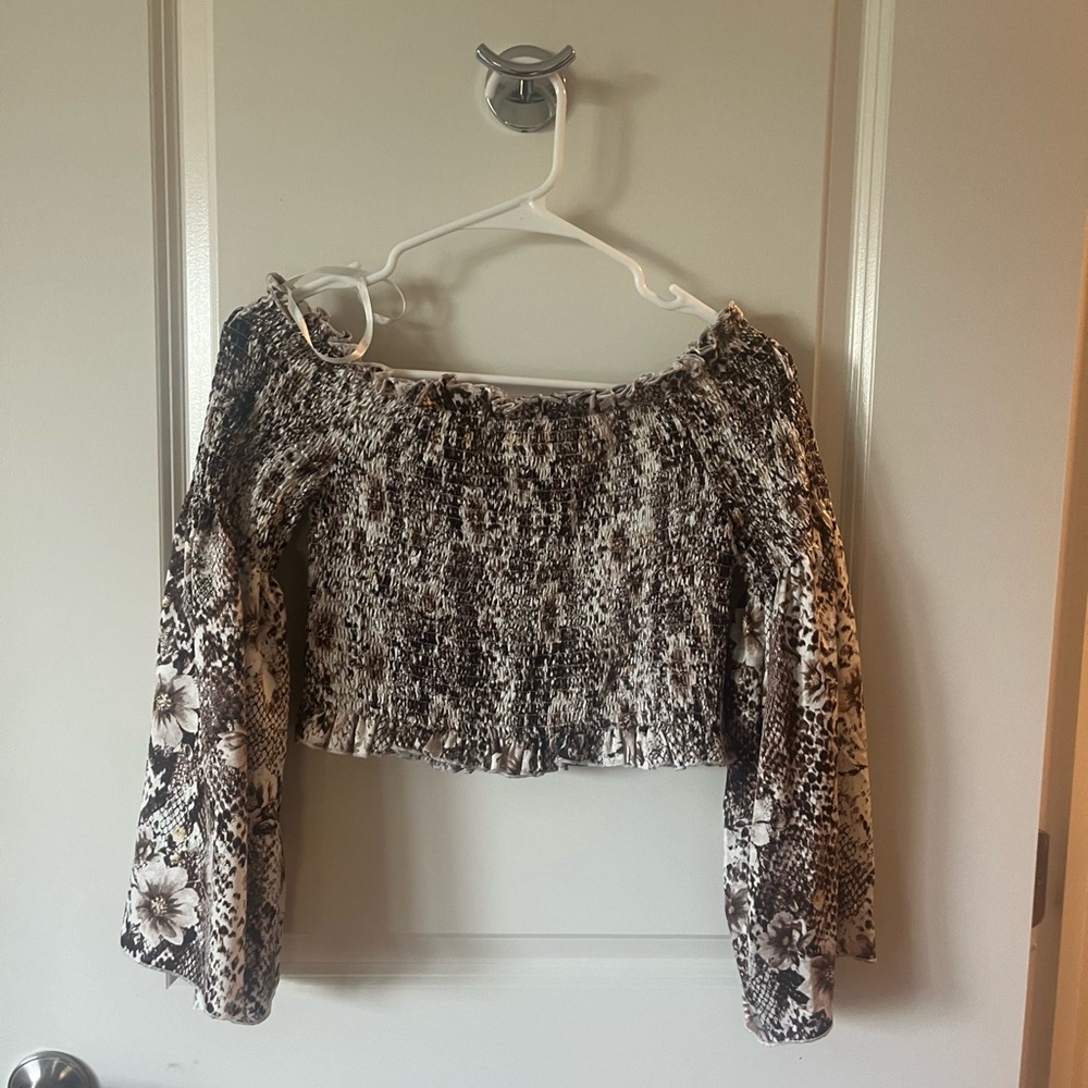 Off the shoulder top!